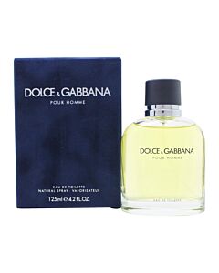 Dolce & Gabbana Pour Homme Eau De Toilette 125ml Spray | Maznun Fashion
