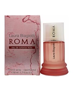 Laura Biagiotti Roma Eau De Toilette Rosa 50ml Spray | Maznun Fashion