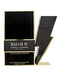 Carolina Herrera Bad Boy Eau de Toilette 50ml Spray | Maznun Fashion