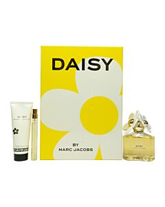 Marc Jacobs Daisy Gift Set 100ml EDT + 75ml Body Lotion + 10ml EDT | Maznun Fashion