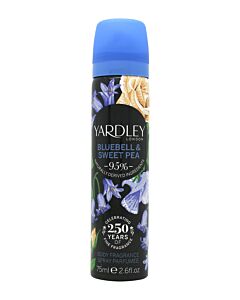 Yardley English Bluebell & Sweet Pea 75ml Body Spray | Maznun Fashion