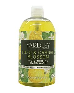 Yardley Yuzu & Orange Blossom Botanical Hand Wash 500ml | Maznun Fashion