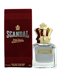 Jean Paul Gaultier Scandal Pour Homme Eau de Toilette 50ml Refillable Spray | Maznun Fashion