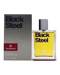 Swiss Army Black Steel Eau de Toilette 100ml Spray | Maznun Fashion