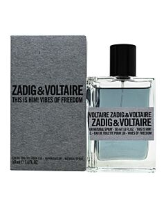 Zadig & Voltaire This is Him! Vibes of Freedom Eau de Toilette 50ml Spray | Maznun Fashion