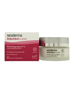 Sesderma Acglicolic Classic Moisturising Cream SPF15 50ml | Maznun Fashion