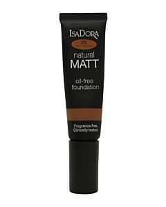 IsaDora Natural Matt Oil-Free Foundation 35ml - 25 Mocha | Maznun Fashion