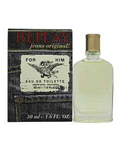 Replay Jeans Original for Him Eau de Toilette 50ml Spray | Maznun Fashion