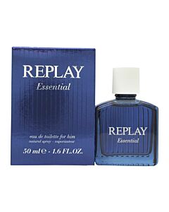 Replay Essential for Him Eau de Toilette 50ml Spray | Maznun Fashion