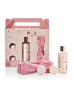 The Kind Edit Co. Utopia Headband Gift Set 200ml Bath & Shower Gel + 2 x 50g Bath Fizzers + Headband | Maznun Fashion