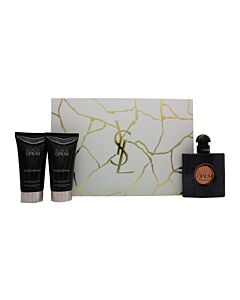 Yves Saint Laurent Black Opium Gift Set 50ml EDP + 2 x 50ml Body Lotion | Maznun Fashion