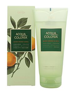 Mäurer & Wirtz 4711 Acqua Colonia Blood Orange & Basil Shower Gel 200ml | Maznun Fashion