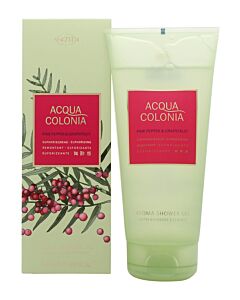 Mäurer & Wirtz 4711 Acqua Colonia Pink Pepper & Grapefruit Shower Gel 200ml | Maznun Fashion