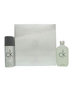 Calvin Klein CK One Gift Set 100ml EDT + 150ml Deodorant Spray | Maznun Fashion