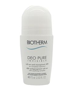 Biotherm Deo Pure Invisible 48H Deodorant Roll-On 75ml | Maznun Fashion