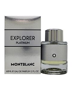 Mont Blanc Explorer Platinum Eau de Parfum 60ml Spray | Maznun Fashion
