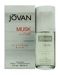 Jovan Musk Platinum Musk Eau De Cologne 88ml Spray | Maznun Fashion