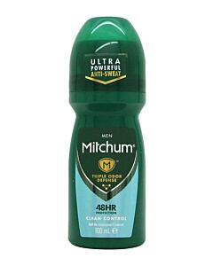 Mitchum Men Clean Control 48HR Protection Roll-On Deodorant 100ml | Maznun Fashion