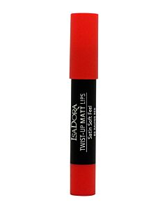 IsaDora Twist-Up Matt Lips Lipstick 3.3g - 62 Raving Red | Maznun Fashion
