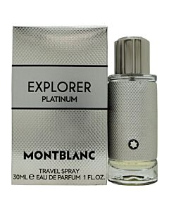 Mont Blanc Explorer Platinum Eau de Parfum 30ml Spray | Maznun Fashion