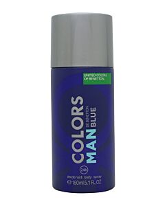Benetton Colors Man Blue Deodorant Spray 150ml | Maznun Fashion