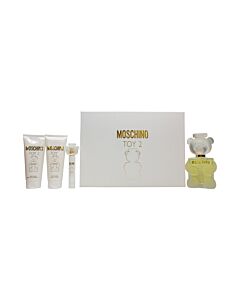 Moschino Toy 2 Gift Set 100ml EDP + 10ml EDP + 100ml Shower Gel + 100ml Body Lotion | Maznun Fashion