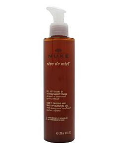 Nuxe Reve de Miel Face Cleansing and Make-Up Removing Gel 200ml | Maznun Fashion
