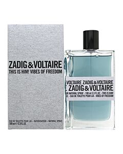 Zadig & Voltaire This is Him! Vibes of Freedom Eau de Toilette 100ml Spray | Maznun Fashion