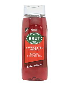Brut Attraction Totale Shower Gel 500ml | Maznun Fashion