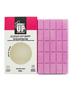 Bubble Up Bath Oil Melt Soap Bar 210g - Raspberry & Grape | Maznun Fashion