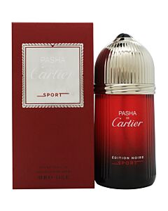 Cartier Pasha de Cartier Edition Noire Sport Eau de Toilette 100ml Spray | Maznun Fashion