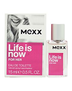 Mexx Life Is Now for Her Eau de Toilette 15ml Spray | Maznun Fashion
