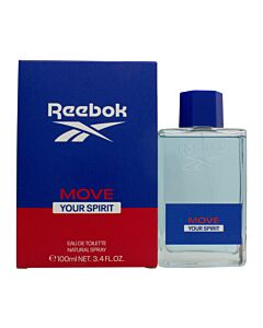 Reebok Move Your Spirit Men Eau de Toilette 100ml Spray | Maznun Fashion