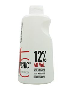 Goldwell TopChic Permanent Hair Color 12% 40 Vol. Cream Developer Lotion 946ml | Maznun Fashion
