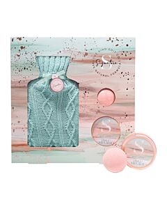 The Kind Edit Co. Signature Gift Set Hot Water Bottle + 120ml Body Butter | Maznun Fashion