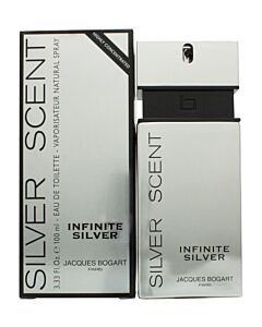 Jacques Bogart Silver Scent Infinite Silver Eau de Toilette 100ml Spray | Maznun Fashion