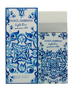 Dolce & Gabbana Light Blue Summer Vibes Eau de Toilette 100ml Spray | Maznun Fashion