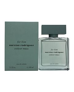 Narciso Rodriguez For Him Vetiver Musc Eau de Toilette 100ml Spray | Maznun Fashion
