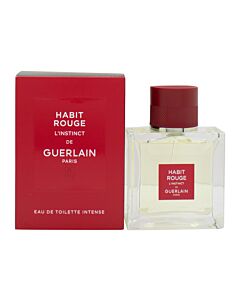 Guerlain Habit Rouge L'Instinct Eau de Toilette Intense 50ml Spray | Maznun Fashion