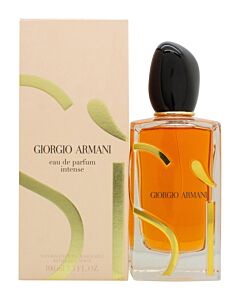 Giorgio Armani SÌ Eau De Parfum Intense 100ml Refillable Spray | Maznun Fashion