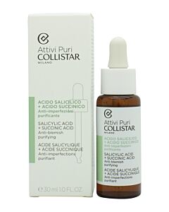 Collistar Attivi Puri Salicylic Acid + Succinic Acid Drops 30ml | Maznun Fashion
