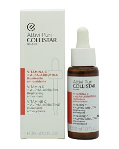 Collistar Attivi Puri Vitamin C + Alpha-Arbutin Face Serum 30ml | Maznun Fashion