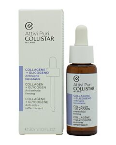 Collistar Attivi Puri Collagen + Glycogen Antiwrinkle Firming Face Serum 30ml | Maznun Fashion