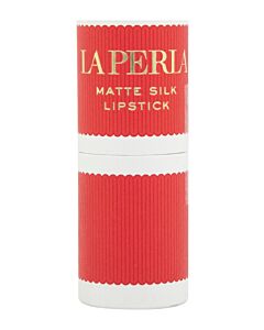 La Perla Matte Silk Lipstick - #105 - Poppy Red - 3.5g | Maznun Fashion