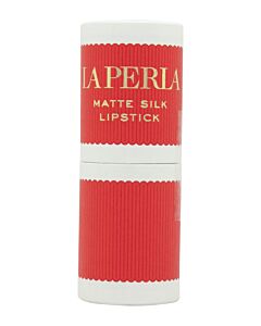 La Perla Matte Silk Lipstick - #103 - Coral Red - 3.5g | Maznun Fashion