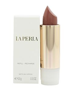 La Perla Matte Silk Auburn Red Lipstick - #111 - 3.5g - Refill | Maznun Fashion