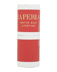 La Perla Matte Silk Lipstick - #102 - Terracotta Red - 3.5g | Maznun Fashion