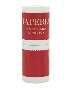 La Perla Matte Silk Lipstick - #107 - Cherry Red - 3.5g | Maznun Fashion