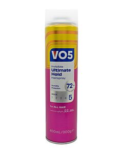 VO5 Invisible Ultimate Hold Hairspray 400ml - 5 | Maznun Fashion