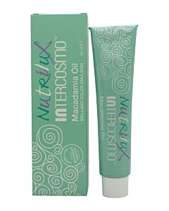 Intercosmo Nutrilux Macadamia Oil Hair Colour 60ml - 5.13 Light Brown Golden Ash | Maznun Fashion